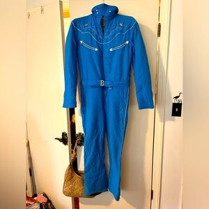 For Sale: Vintage Bogner Western Bird Pattern Snowsuit